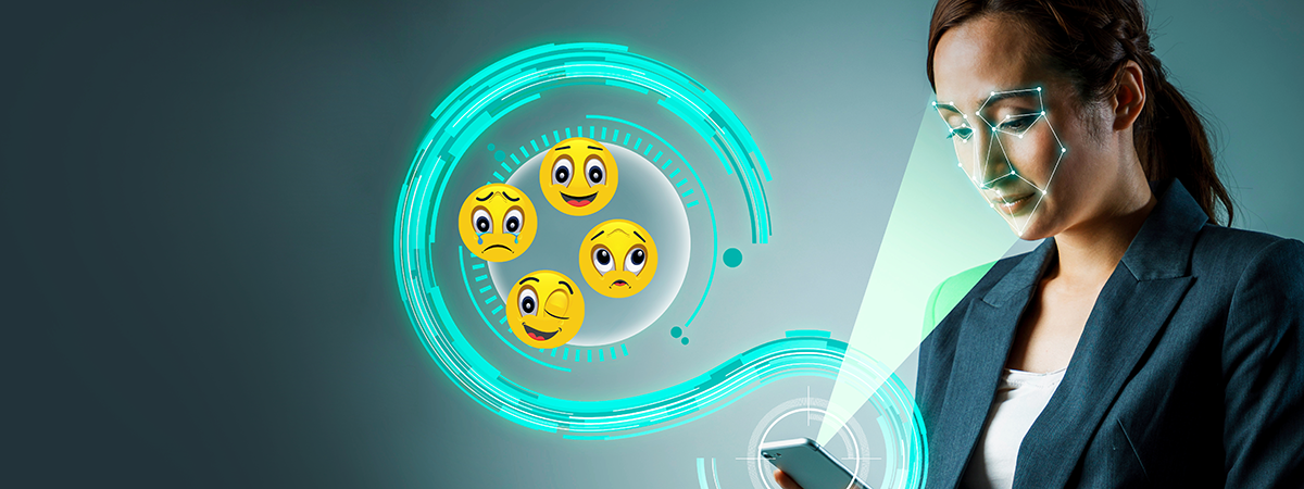 Kongress lang Frau und Smileys