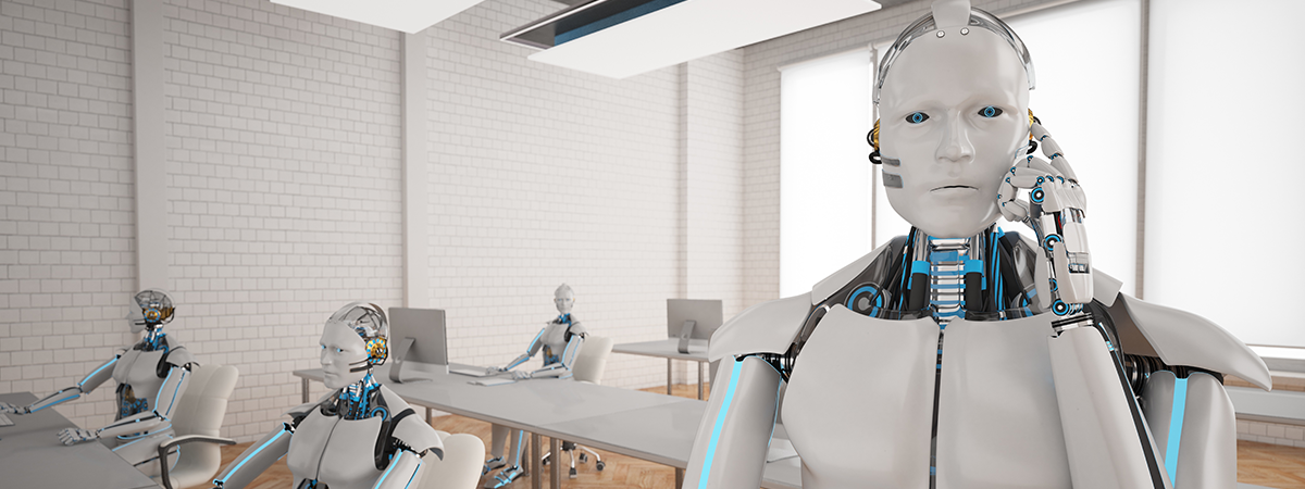mfg - Roboter am Telefon gross